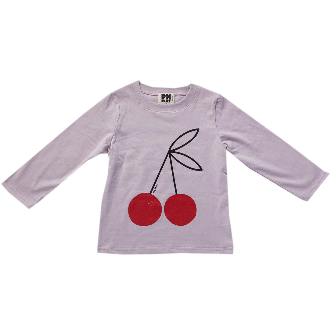 Petite Hailey Gray Cherry Organic Tshirts