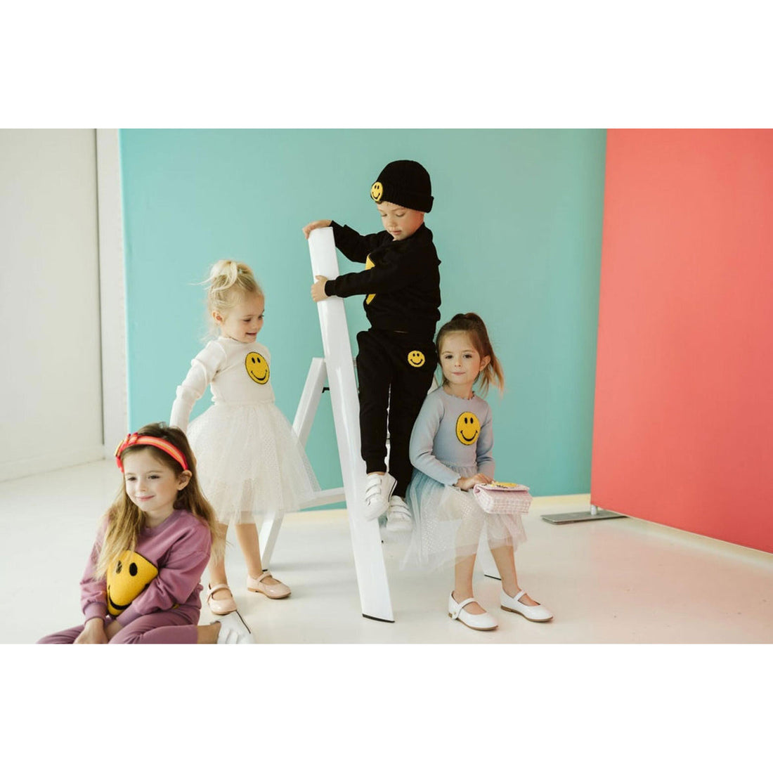 Petite Hailey Cream Smile Tutu