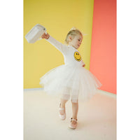 Petite Hailey Cream Smile Tutu