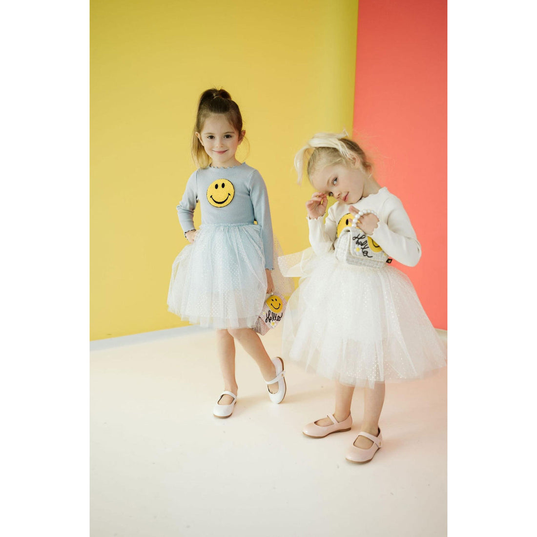 Petite Hailey Cream Smile Tutu