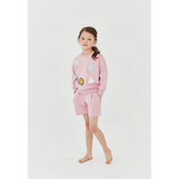 Petite Hailey Pink Multi Patched Sweatshirts