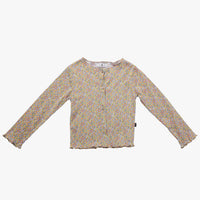 Petite Hailey Neon Vintage Floral Cardigan