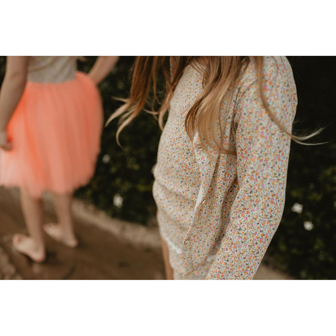 Petite Hailey Neon Vintage Floral Cardigan