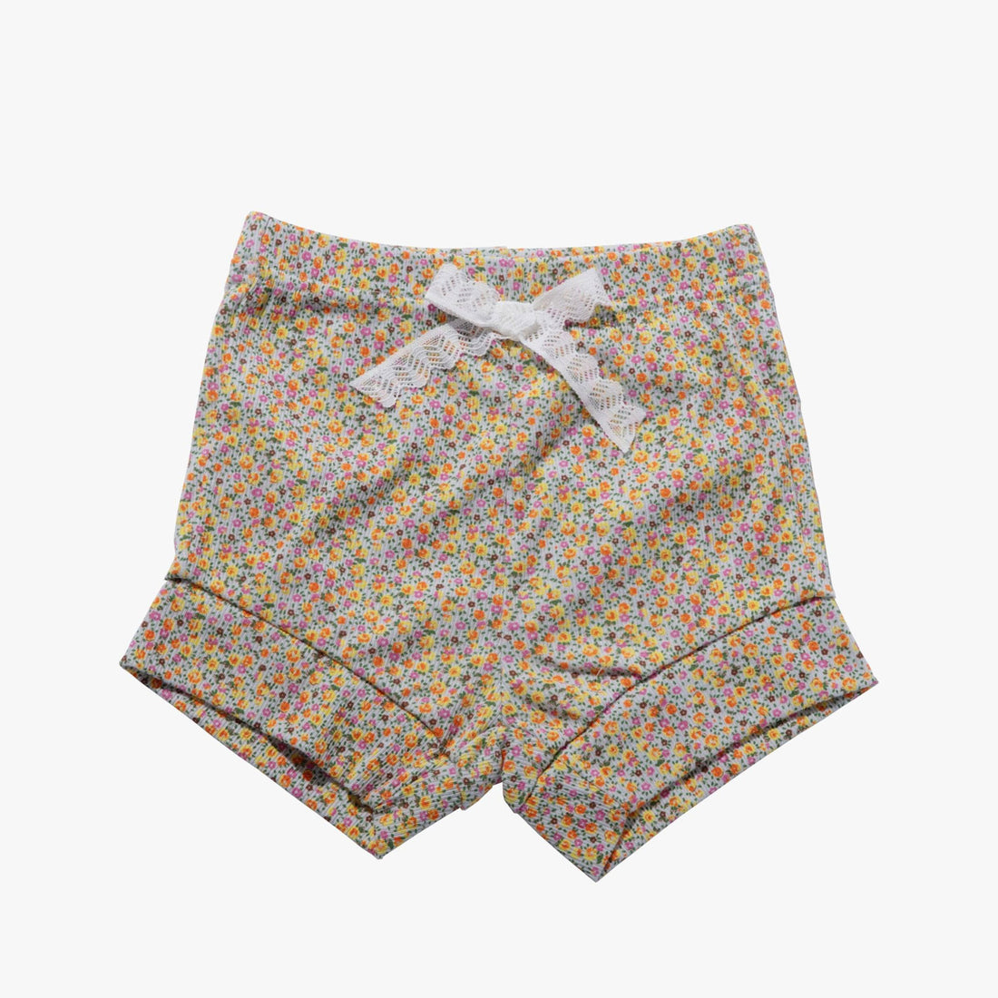 Petite Hailey Neon Vintage Floral Short