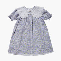 Petite Hailey Purple Collar Dress