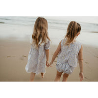 Petite Hailey Purple Collar Dress