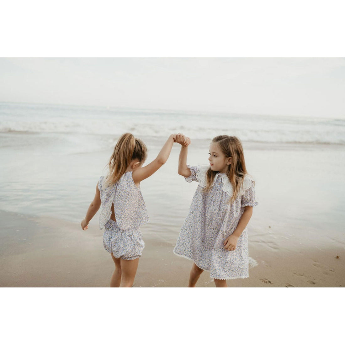 Petite Hailey Purple Collar Dress