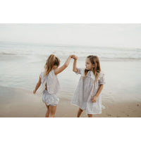 Petite Hailey Purple Collar Dress