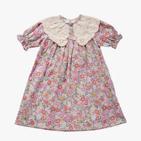Petite Hailey White Collar Dress