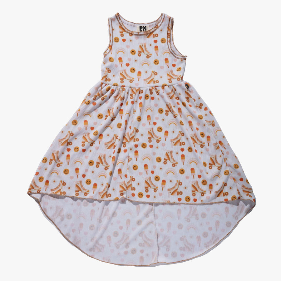Petite Hailey Multi Print Dress