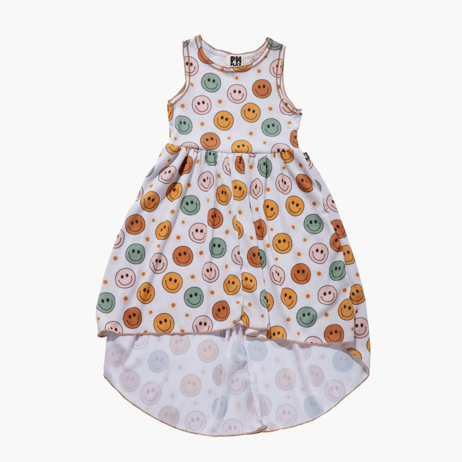 Petite Hailey Smile Print Dress
