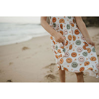 Petite Hailey Smile Print Dress