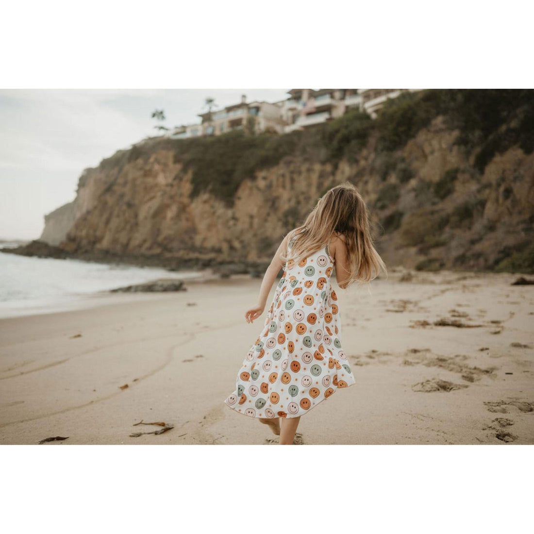 Petite Hailey Smile Print Dress