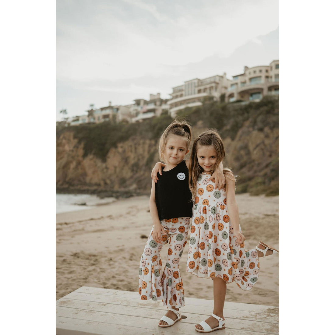 Petite Hailey Smile Print Dress