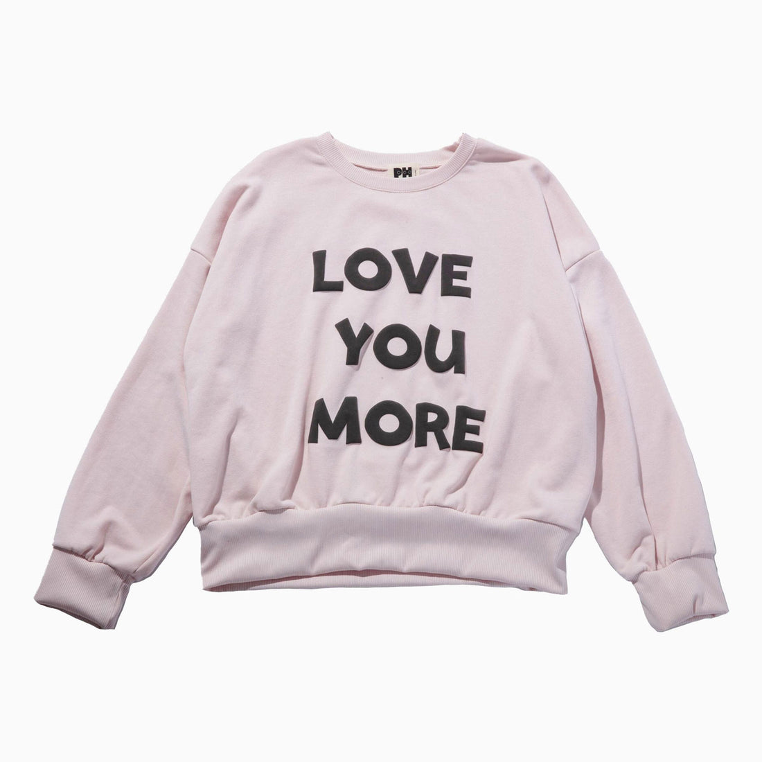 Petite Hailey Pink Mom Love U Sweatshirt