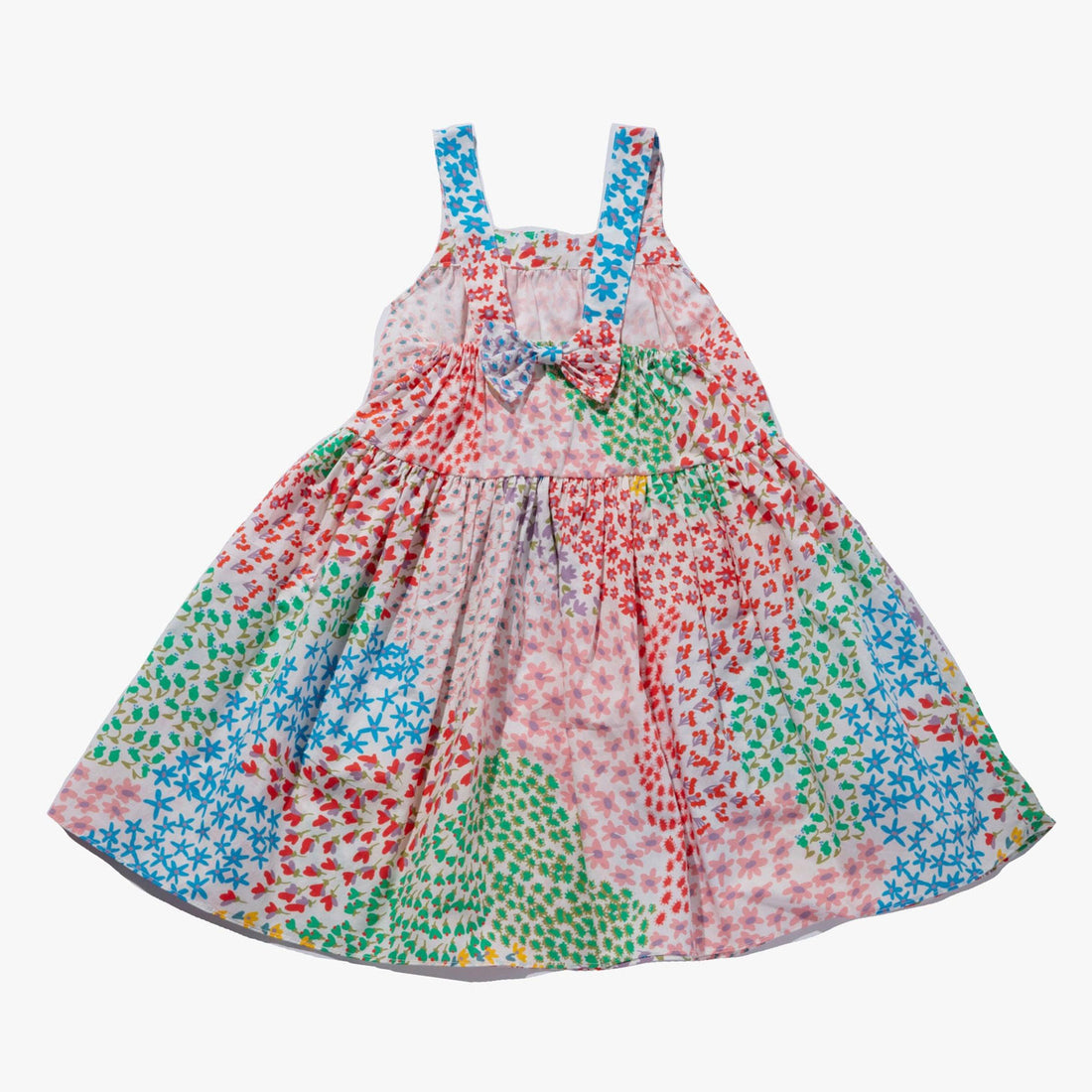 Petite Hailey White Multi Bow Dress