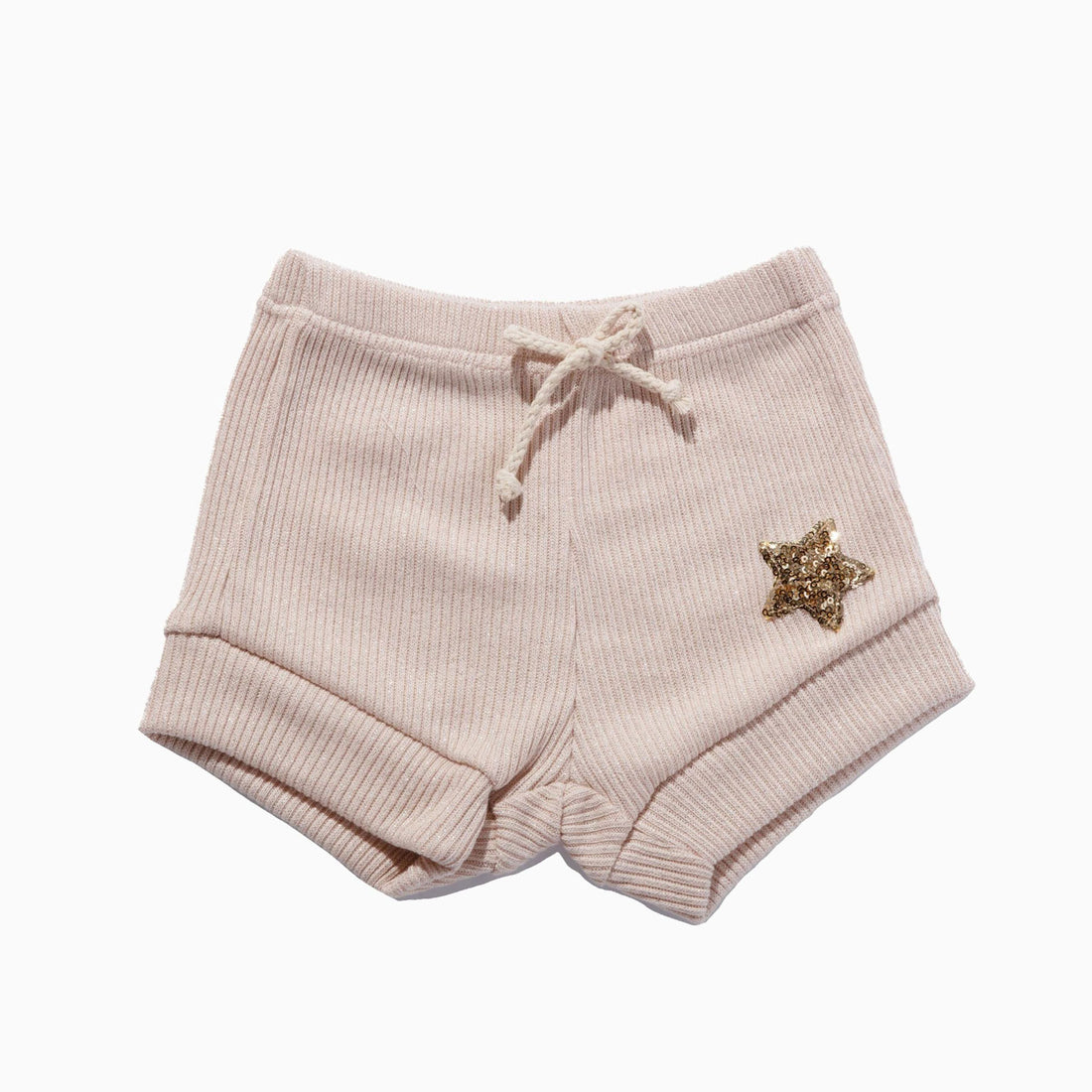 Petite Hailey Peach Glitter Star Set