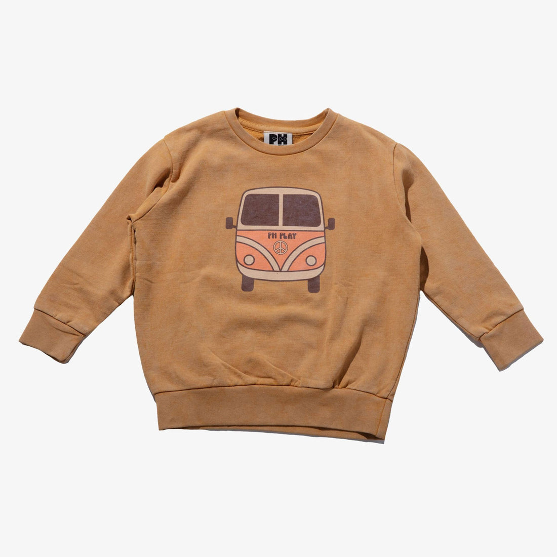 Petite Hailey Clay Acid Washing Sweatshirts