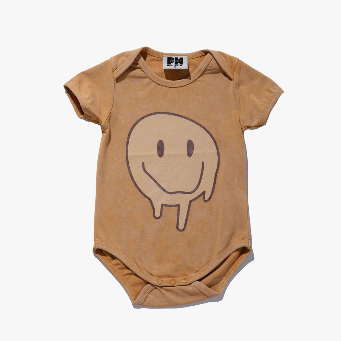 Petite Hailey ClaY Acid Washing Baby Onesie