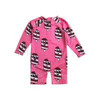 Hugo Loves Tiki Ice Cream Rashguard