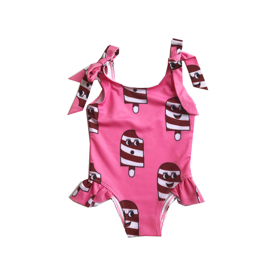 Hugo Loves Tiki Ice Cream Bow Swimsuit