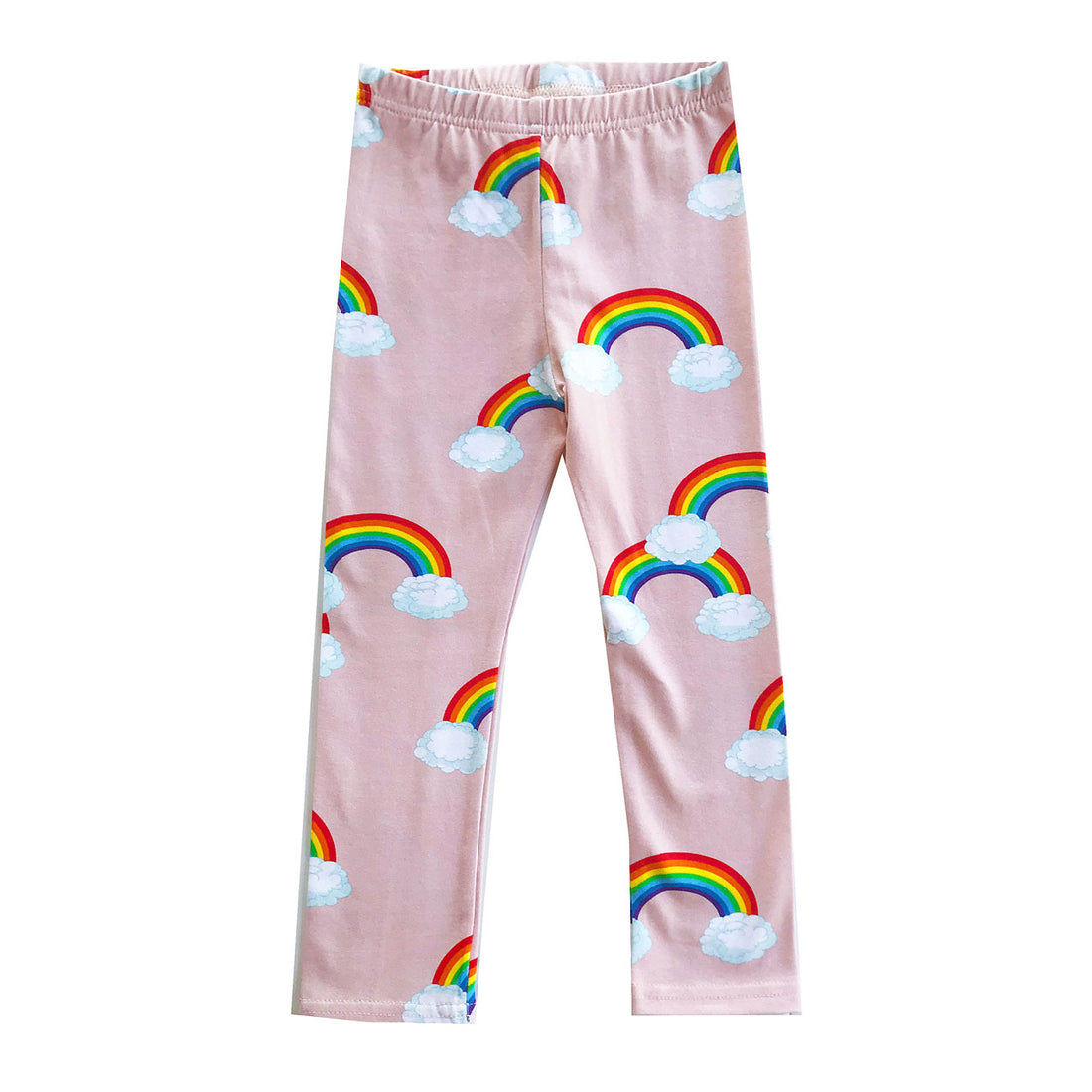Romey Loves Lulu Pink Rainbow Leggings