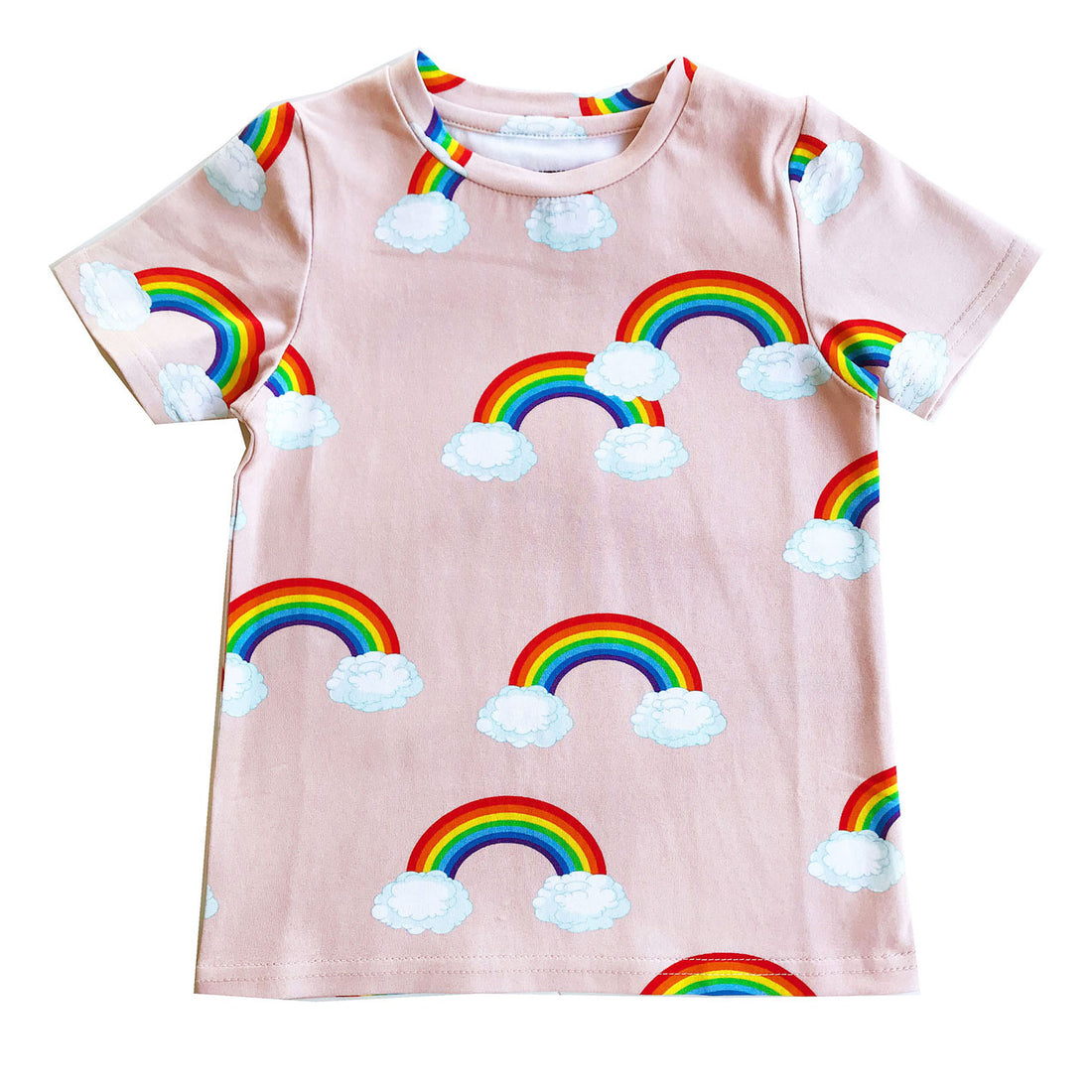 Romey Loves Lulu Pink Rainbow T-shirt