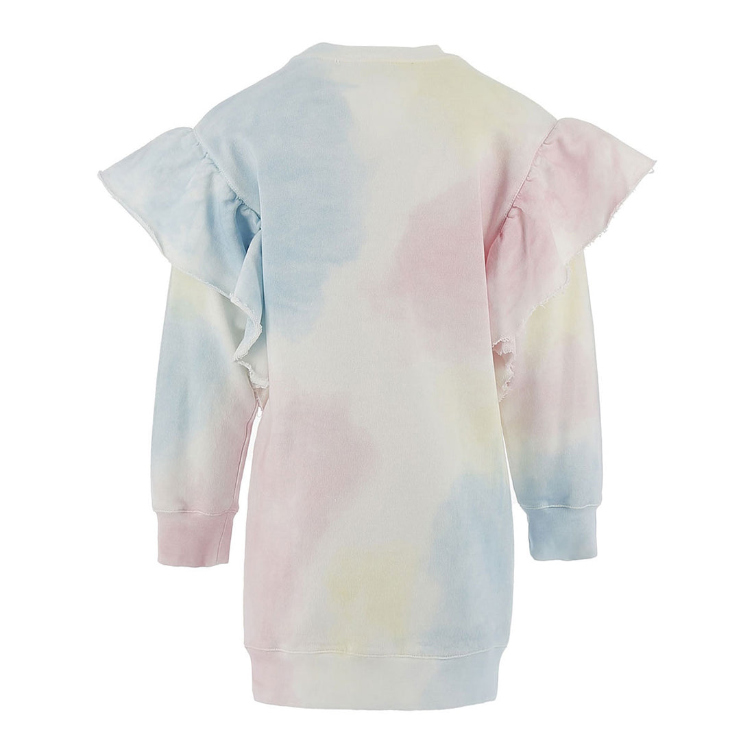 Philosophy Cotton Candy Tie Dye Ruffle Shoulder Dress