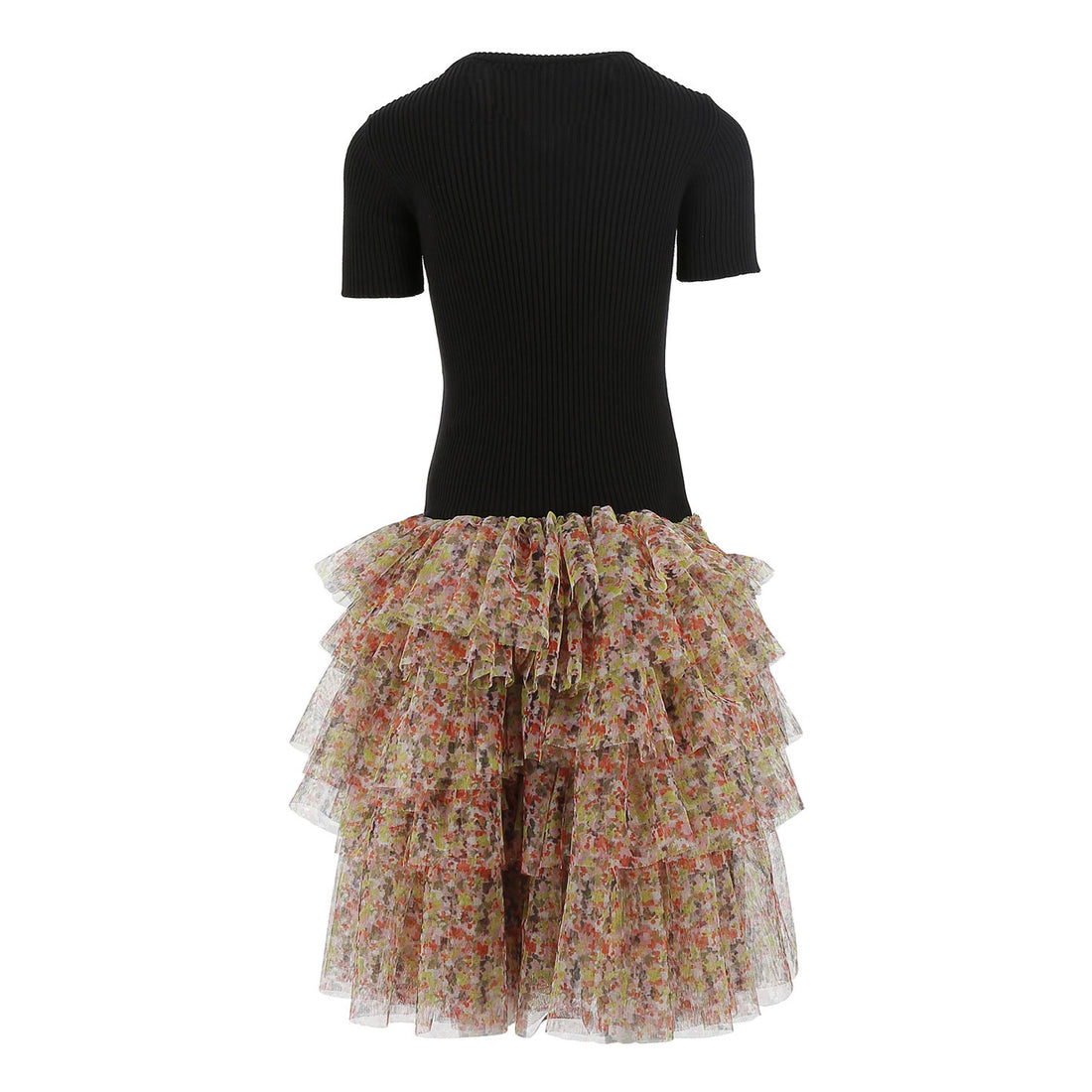 Philosophy Black Ruffle Skirt Dress