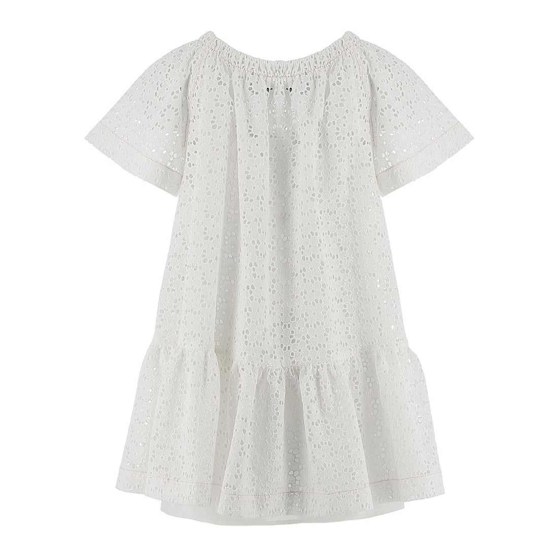 Philosophy White Short Sleeve Dress