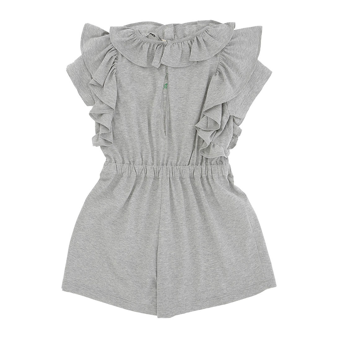 Philosophy Grey Ruffle Romper