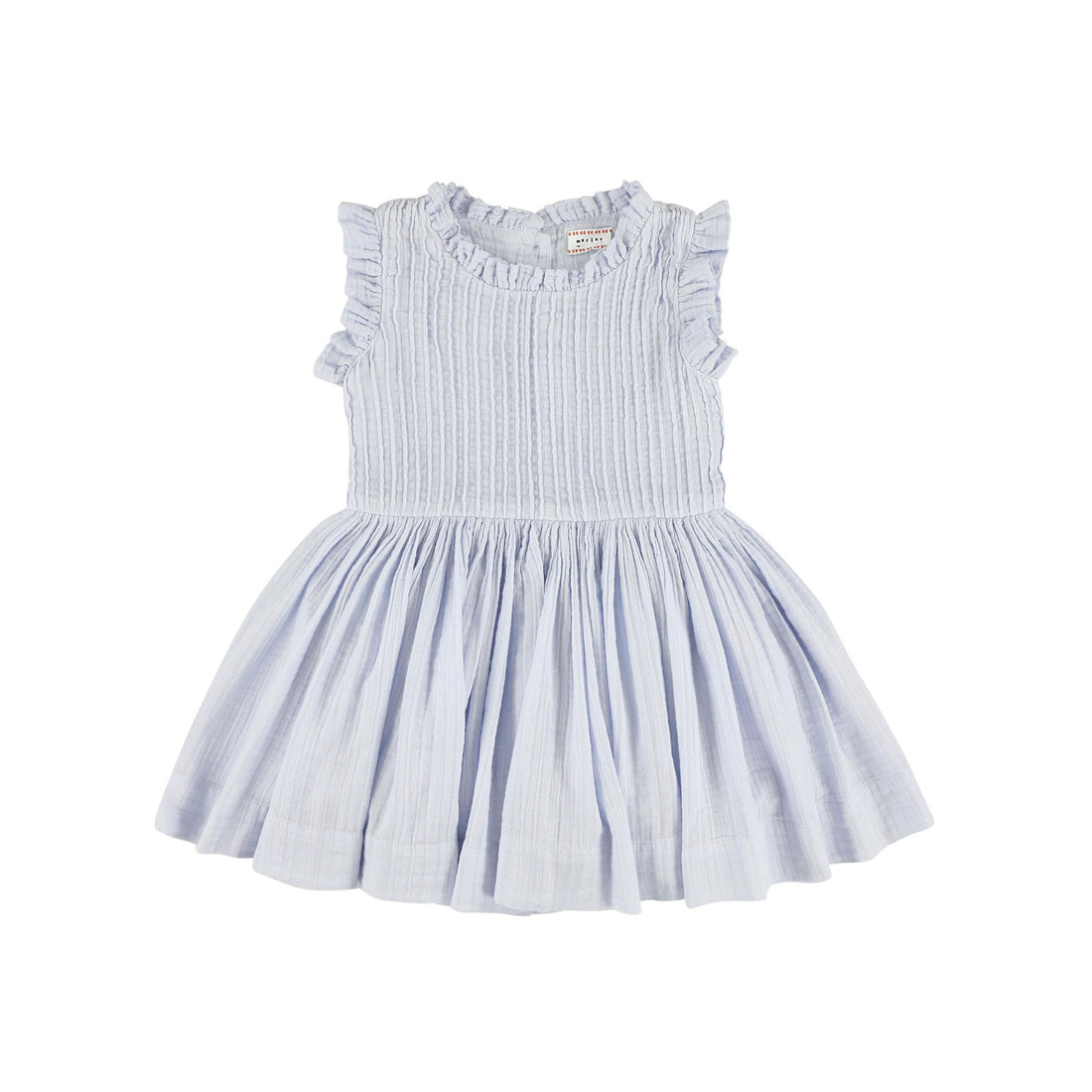Morley Sky Polly Chest Pleat Dress