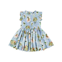 Morley Bleu Polly Honeybee Chest Pleat Dress