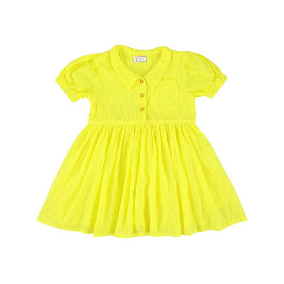 Morley Citrus Pony Collared Dress