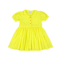 Morley Citrus Pony Collared Dress
