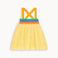 The Bonnie Mob Yellow Knitted Sun Dress
