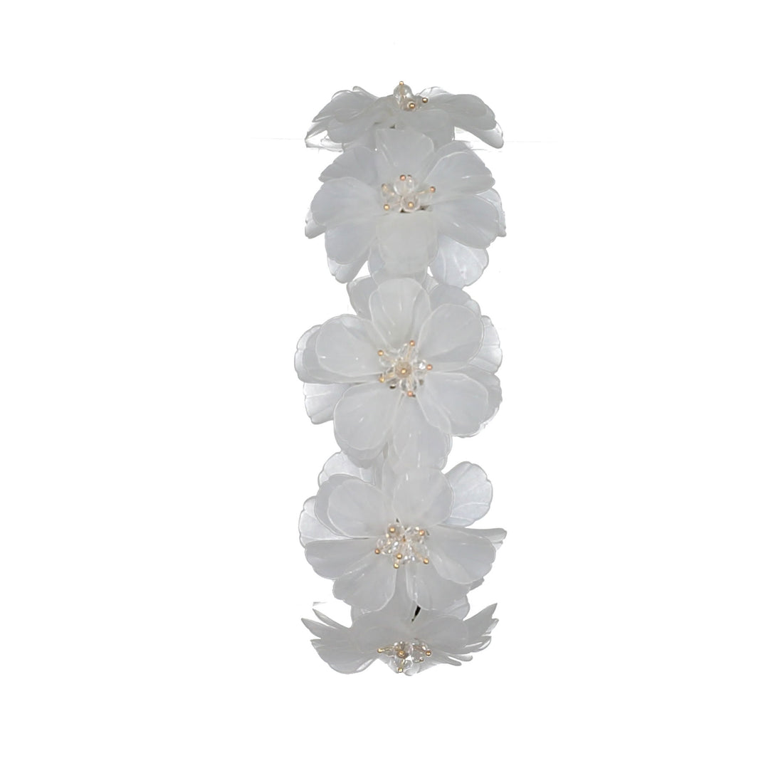 Knot Hairbands White Poppy Headband