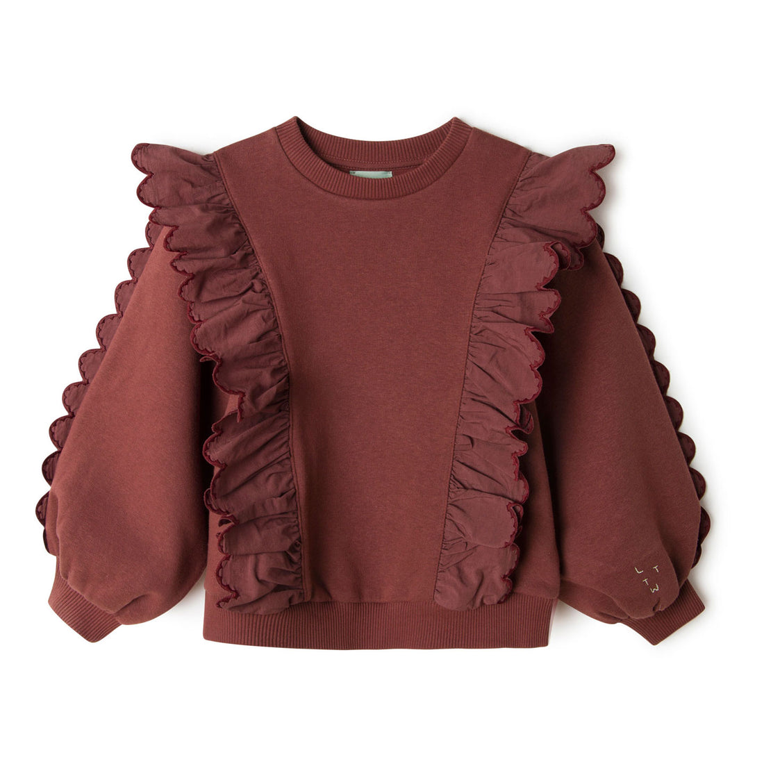 Letter To the World Chestnut Portia Sweatshirt