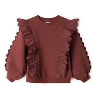 Letter To the World Chestnut Portia Sweatshirt