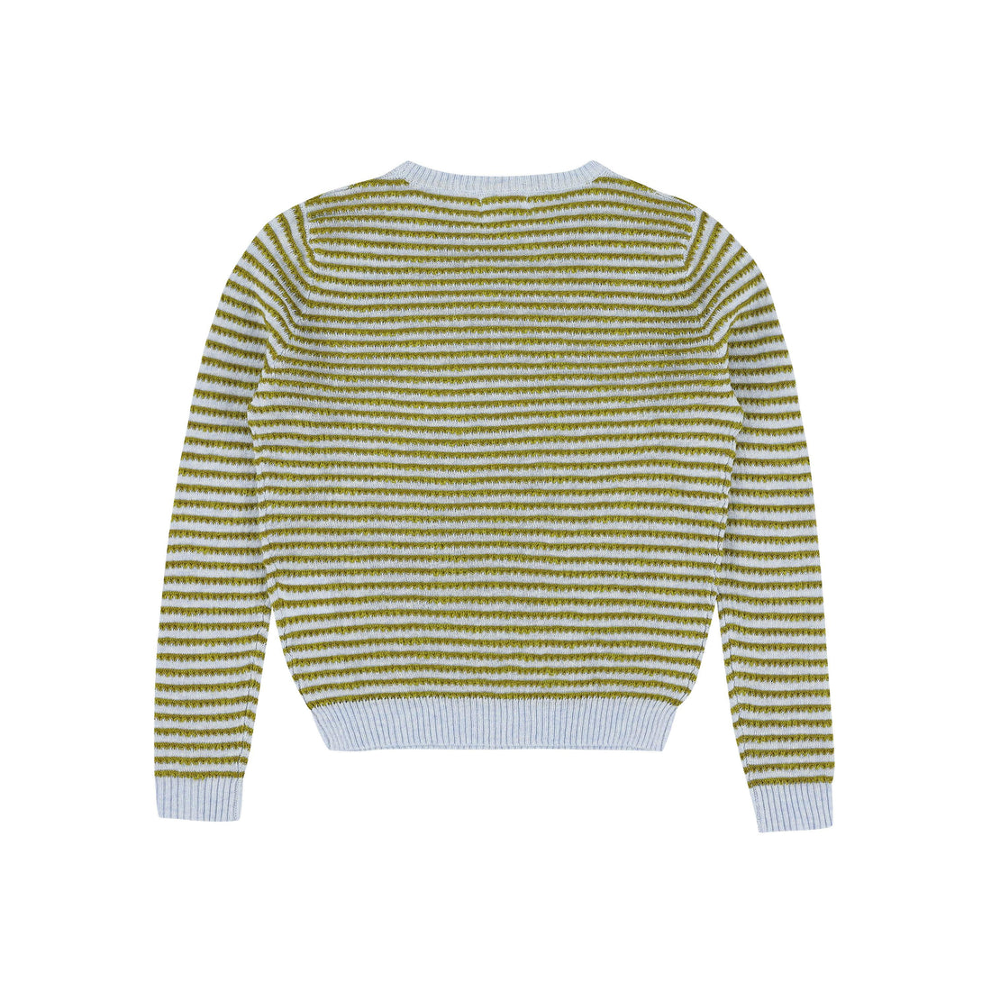 Morley Clear Sky Stripe Possum Cricket Sweater