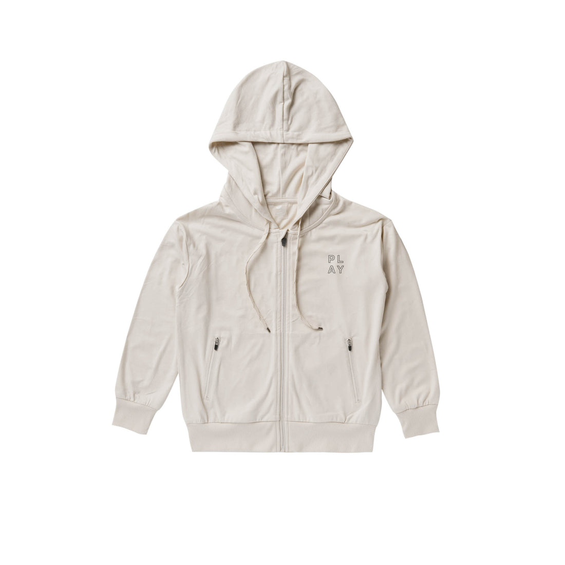 PLAY x PLAY Zip-Up Tech Hoodie | Stone