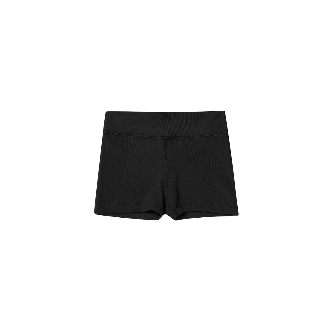 PLAY x PLAY Shortie Short | Black Ribbed