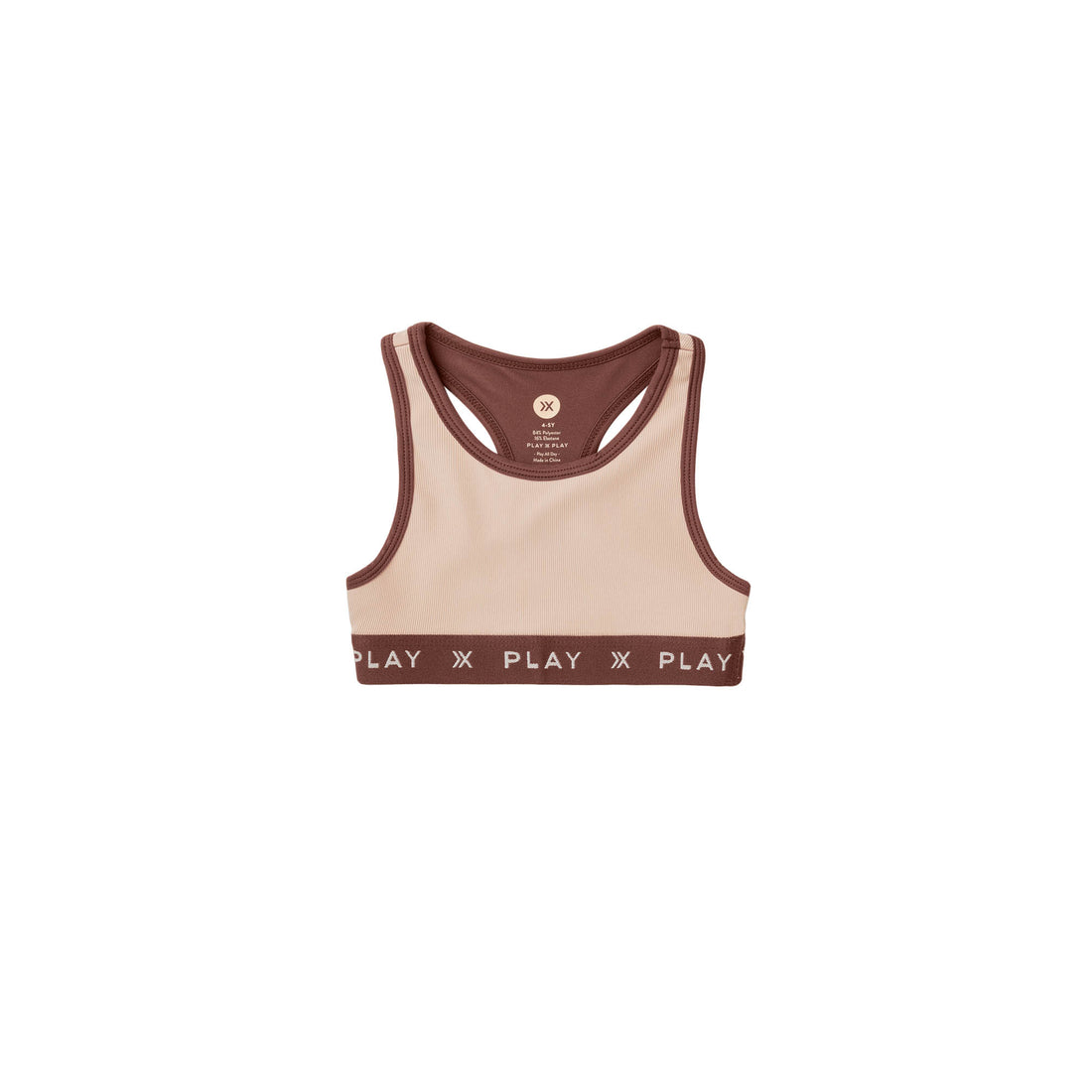 PLAY x PLAY Play Sports Bra | Blush Ribbed