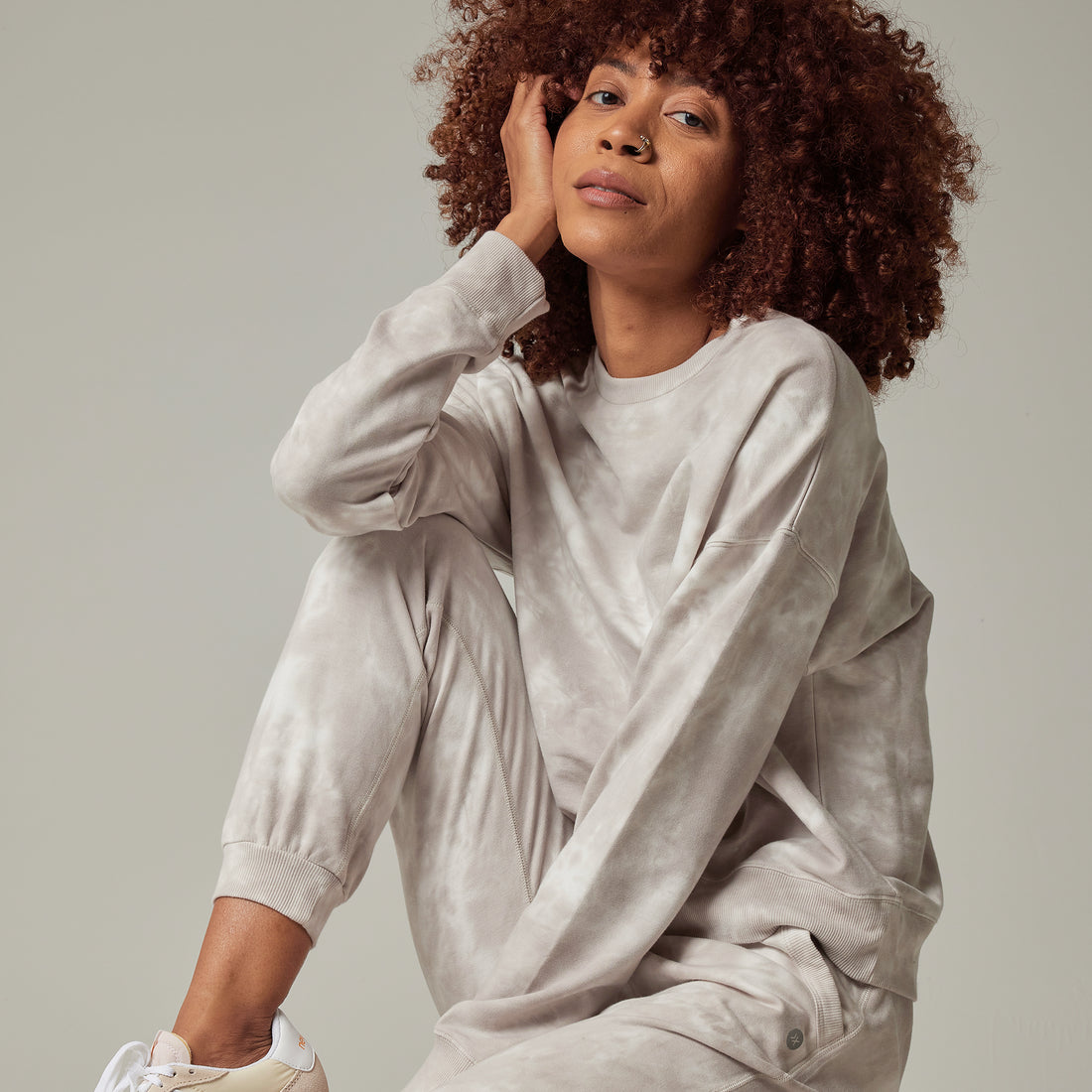 PLAY x PLAY Dawn Patrol Pullover || Grey Tie-Dye