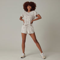 PLAY x PLAY Playa Shorts || Grey Tie-Dye