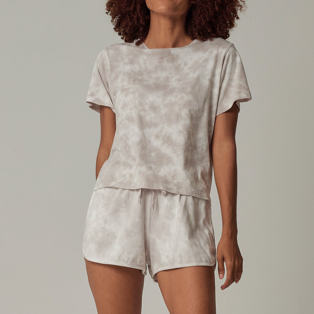 PLAY x PLAY Playa Shorts || Grey Tie-Dye