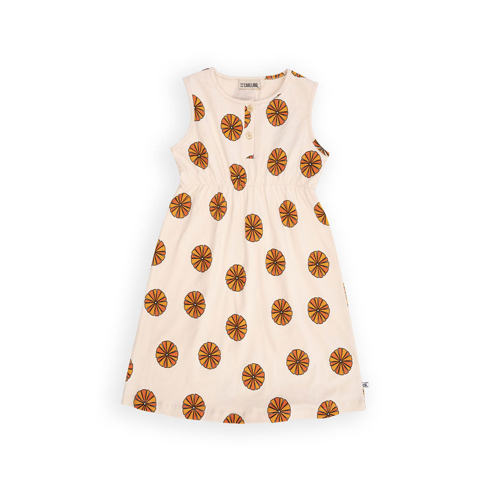 Carlijnq Parasol Jersey 2 Button Dress