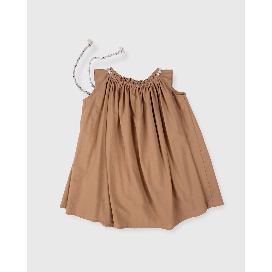 Bonnie and the Gang Caramel Dottie Dress