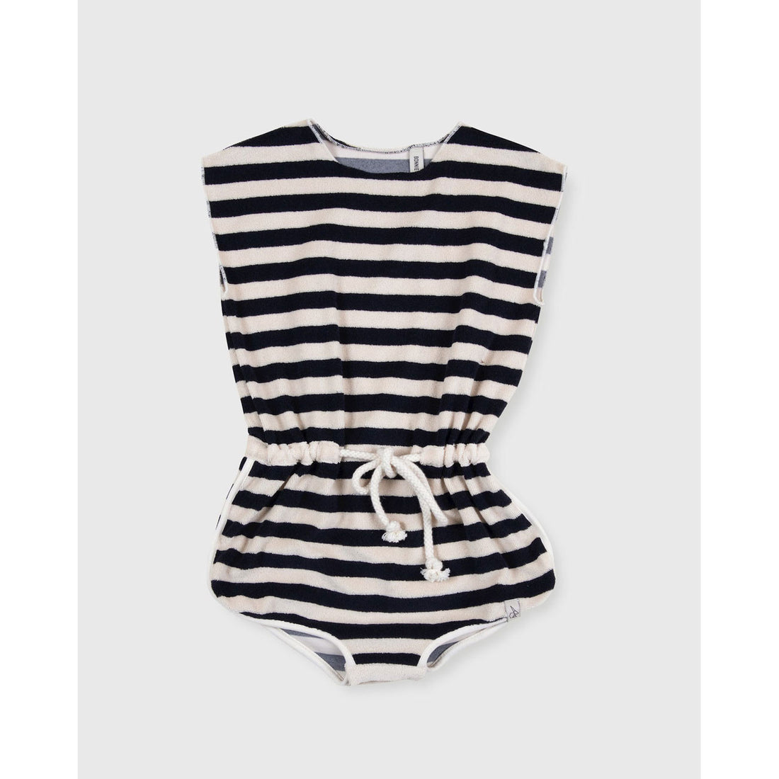 Bonnie and the Gang Ink Stripe Joa Terry Jumpsuit