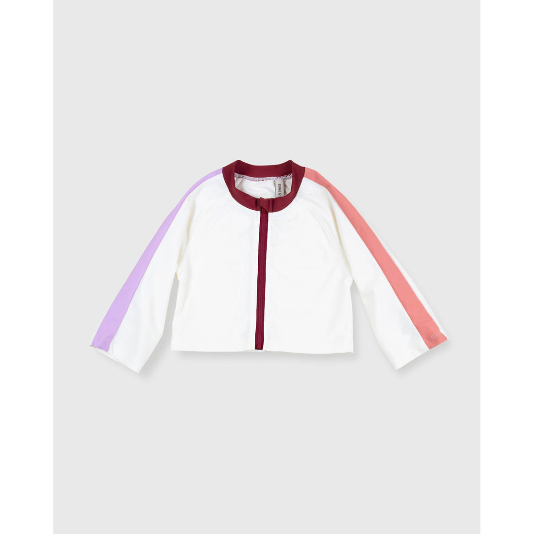 Bonnie and the Gang White Multicolor Andrea Uv Cropped Top
